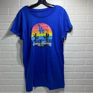 NEW - Tiny Turnip TT Gear LA Dodgers Spring Training 2023 Shirt - Womens XXL